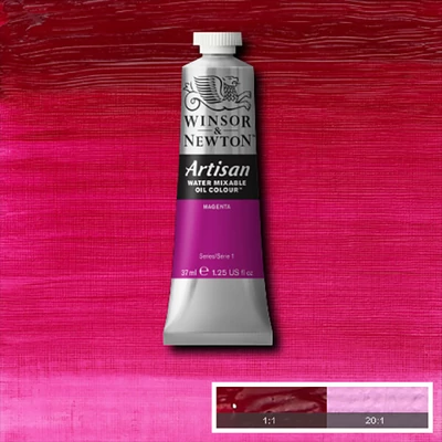 Winsor&amp;amp;Newton Artisan vizes olajfesték, 37 ml - 380, magenta