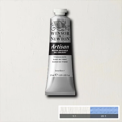 Winsor&amp;amp;Newton Artisan vizes olajfesték, 37 ml - 644, titanium white