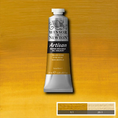 Winsor&amp;Newton Artisan vizes olajfesték, 37 ml - 744, yellow ochre