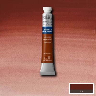 Winsor&amp;Newton Cotman tubusos akvarellfesték, 8 ml - 317, indian red
