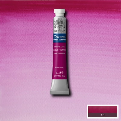 Winsor&amp;Newton Cotman tubusos akvarellfesték, 8 ml - 544, purple lake