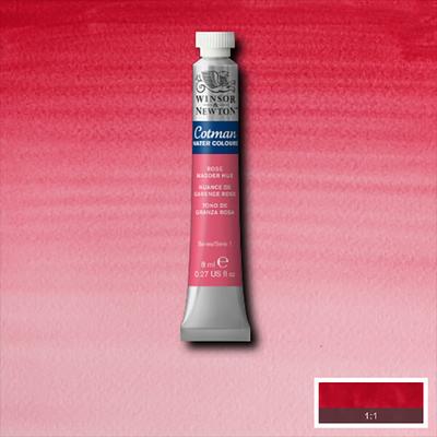 Winsor&amp;Newton Cotman tubusos akvarellfesték, 8 ml - 580, rose madder hue