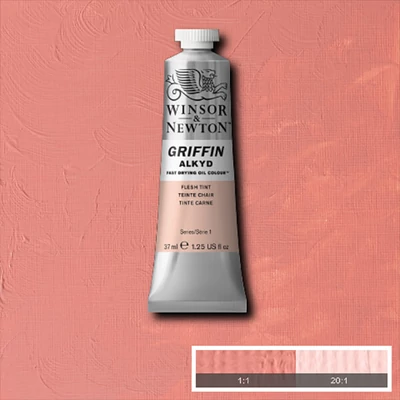 Winsor&amp;amp;Newton Griffin alkyd olajfesték, 37 ml - 257, pale rose blush