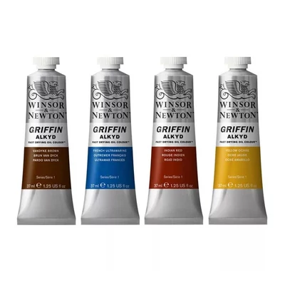 Winsor&amp;Newton Griffin alkyd olajfesték, 37 ml - különféle színekben