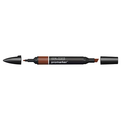 ProMarker kétvégű alkoholos filctoll - O124, walnut