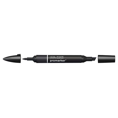 ProMarker kétvégű alkoholos filctoll - XB, black
