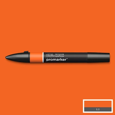 ProMarker kétvégű alkoholos filctoll - O277, mandarin