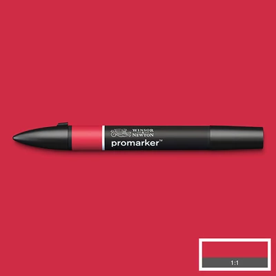 ProMarker kétvégű alkoholos filctoll - R665, berry red