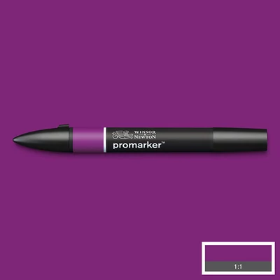 ProMarker kétvégű alkoholos filctoll - V735, plum