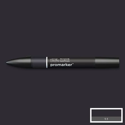 ProMarker kétvégű alkoholos filctoll - XB, black