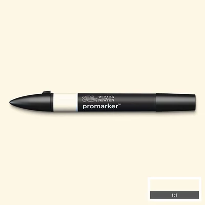 ProMarker kétvégű alkoholos filctoll - Y418, ivory