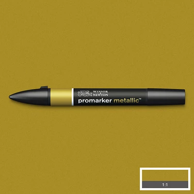ProMarker Metallic kétvégű alkoholos filctoll - gold
