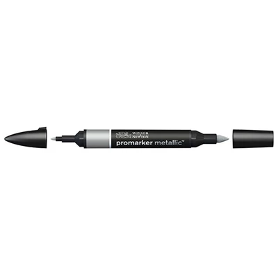 ProMarker Metallic kétvégű alkoholos filctoll - silver