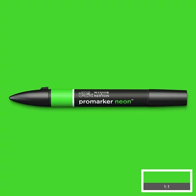 ProMarker Neon kétvégű filctoll - glowing green