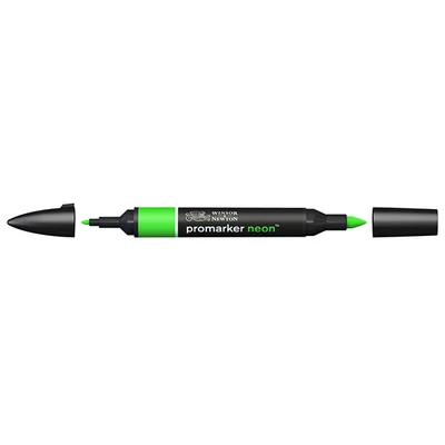 ProMarker Neon kétvégű filctoll - glowing green