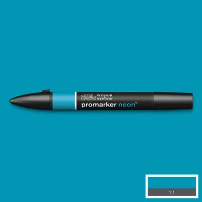 ProMarker Neon kétvégű filctoll - volt blue