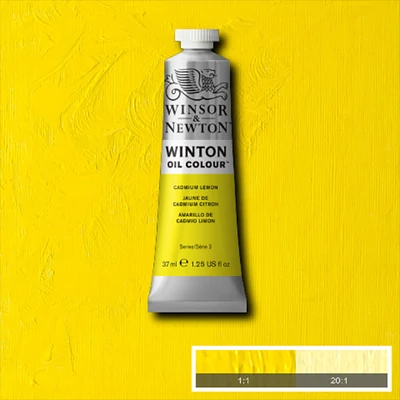 Winsor&amp;Newton Winton olajfesték, 37 ml - 087, cadmium lemon hue
