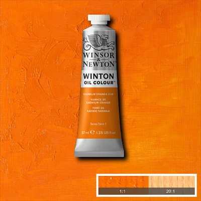 Winsor&amp;amp;Newton Winton olajfesték, 37 ml - 090, cadmium orange hue