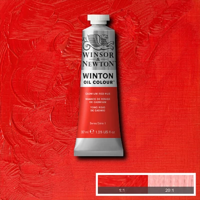 Winsor&amp;amp;Newton Winton olajfesték, 37 ml - 095, cadmium red hue