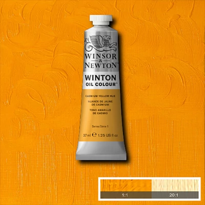 Winsor&amp;Newton Winton olajfesték, 37 ml - 109, cadmium yellow hue