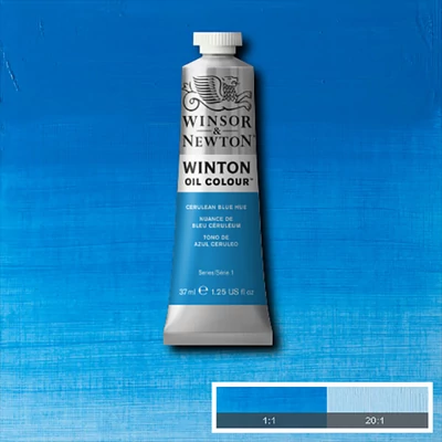 Winsor&amp;amp;Newton Winton olajfesték, 37 ml - 138, cerulean blue hue