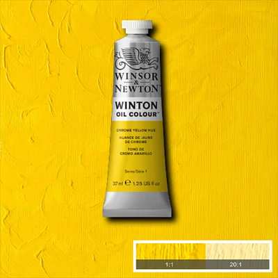 Winsor&amp;amp;Newton Winton olajfesték, 37 ml - 149, chrome yellow hue