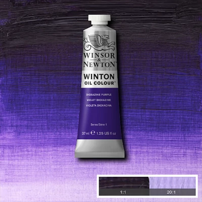 Winsor&amp;amp;Newton Winton olajfesték, 37 ml - 229, dioxazina purple