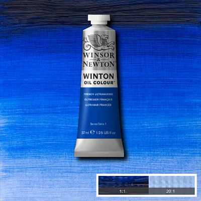 Winsor&amp;amp;Newton Winton olajfesték, 37 ml - 263, french ultramarine