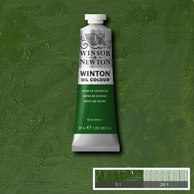 Winsor&Newton Winton olajfesték, 37 ml - 459, oxide of chromium