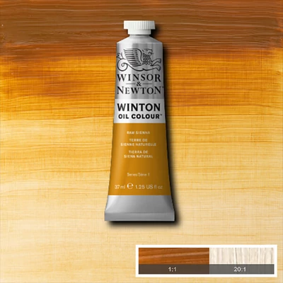 Winsor&amp;Newton Winton olajfesték, 37 ml - 552, raw sienna