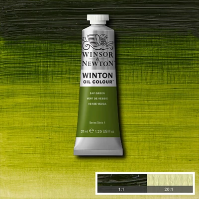 Winsor&amp;amp;Newton Winton olajfesték, 37 ml - 599, sap green
