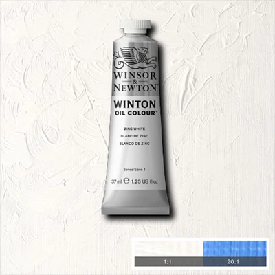 Winsor&amp;amp;Newton Winton olajfesték, 37 ml - 748, zinc white