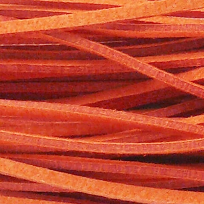 Bőrszíj, 90 cm - narancs