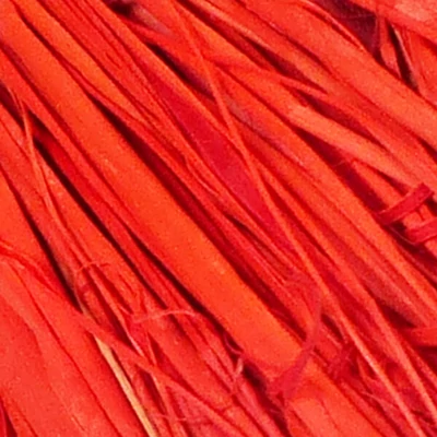 Raffia, 50 g - piros
