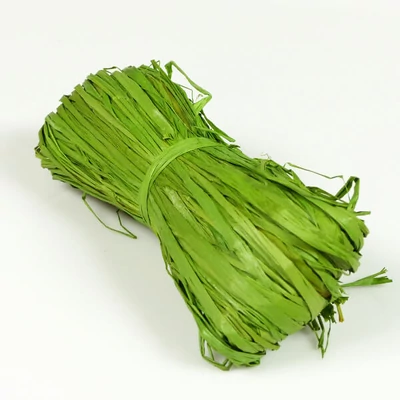 Raffia, 50 g - világoszöld