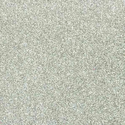 Dekorgumi - csillámos ezüst