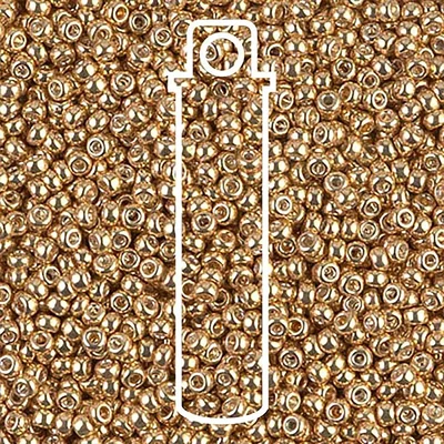 Miyuki japán üveggyöngy, kásagyöngy 11/0 - Galvanized Gold