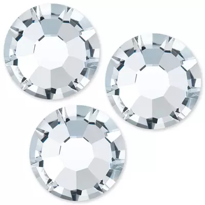 Preciosa ragasztható kristály, SS16 (3,9 mm) - Crystal