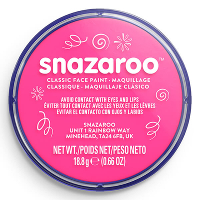 Snazaroo arcfesték korong - élénk rózsaszín, bright pink 058