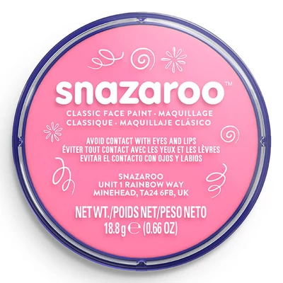 Snazaroo arcfesték korong - halvány rózsaszín, pale pink 577