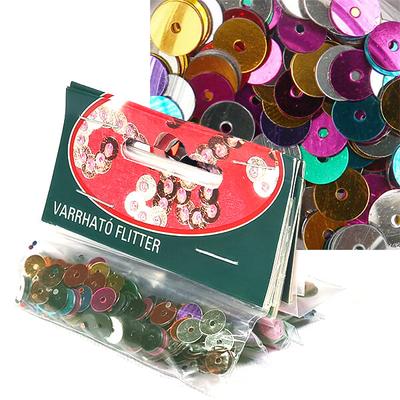 Flitter, varrható, 5x2 g - tarka
