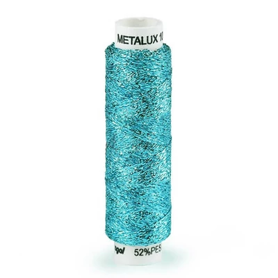 Metálcérna, Metalux, 100 m/spulni -  türkiz