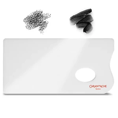Caran d'Ache akvarell festőpaletta - akril, plexiüveg paletta akvarellhez és gouache-hoz