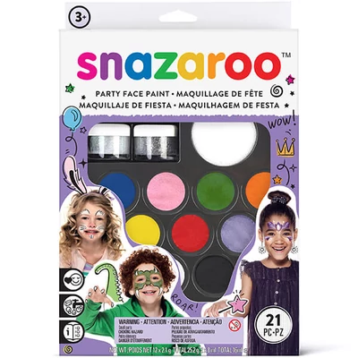 Snazaroo arcfesték készlet - Ultimate party pack