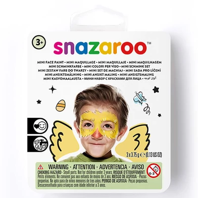 Snazaroo arcfesték készlet, mini - csibe