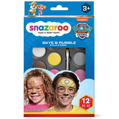 Snazaroo arcfesték készlet, Mancs őrjárat - Skye és Rubble