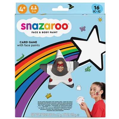 Snazaroo arcfesték készlet - Családi arcfestés kártyajáték