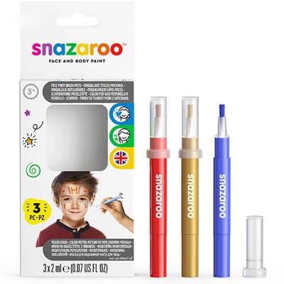 Snazaroo arcfestő toll készlet - Adventure