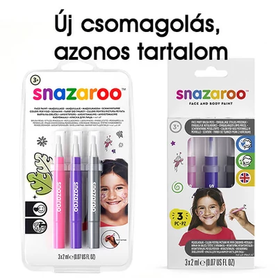 Snazaroo arcfestő toll készlet - Fantasy