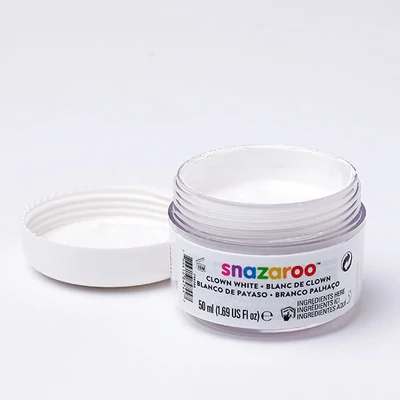 Snazaroo arcfesték - bohóc fehér